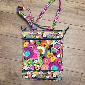 Vera Bradley Colorful Floral Laptop Bag
